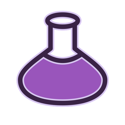 Default Halo flask on transparent background